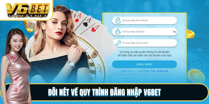 Đôi nét về quy trình đăng nhập V6BET